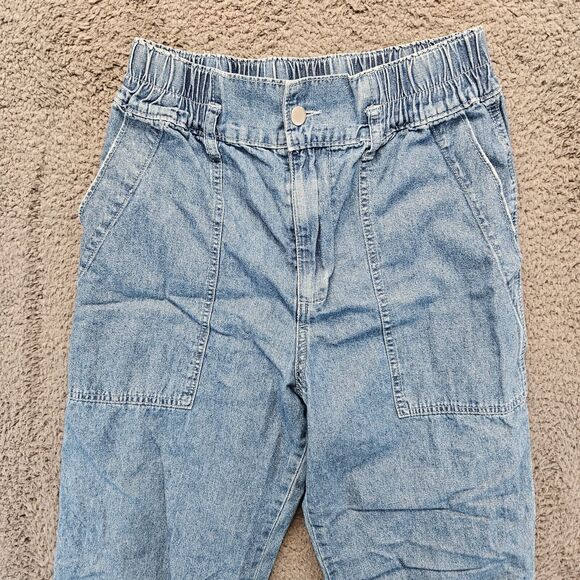 Mustard Seed Pants‎ Womens Medium 28x26 Denim Elastic Waist - Picture 2 of 10